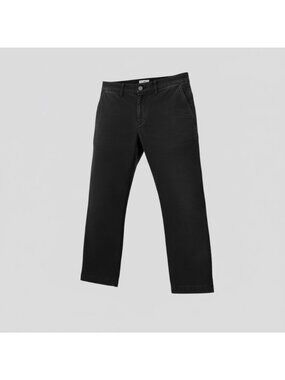 NN07 Marco 1400 Men's Black Chinos 33/32 Woven In Italy
